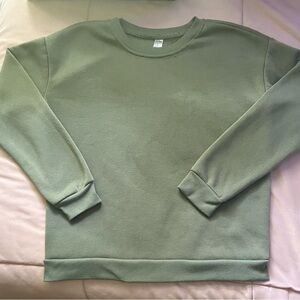 Just Be Olive Crewneck Sweater